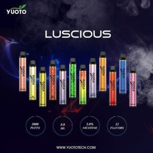 yuoto luscious disposable in india only at vape store india.