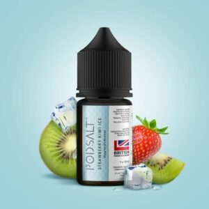 strawberry kiwi nicotine salt by pod salt india only at vape store india