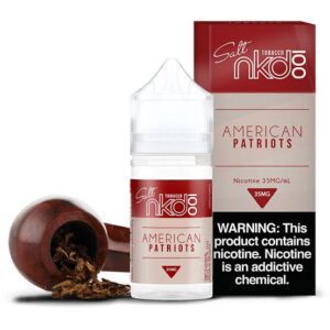 naked 100 nicotine salt american patriots in india