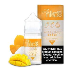 naked 100 amazing mango nicotine salt inndia available only at vape store india