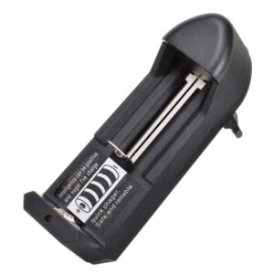 18650 Battery Charger Universal Single Slot Charger For 3.7V 450MA