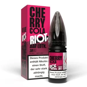 cherry cola by riot squad nicotine salt in india