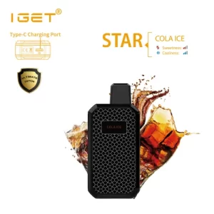 buy iget star L7000 cola ice 7000 puffs disposbale vape pod kit in india at cheapest price at vape store india