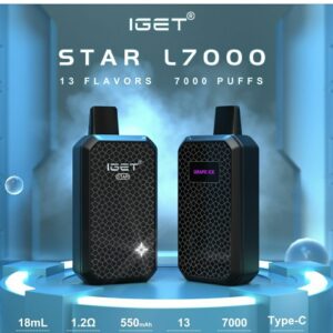 BUY IGET STAR L7000 PUFFS BUY ONLINE IN INDIA AT VAPE STORE INDIA