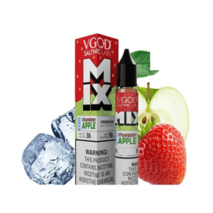 Iced Strawberry Apple Nic Salt by VGOD 30ml – Nic Salt Nicotine Salt India