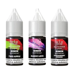 AL FAKHAR Flavours – Two Apple, Mango Freeze, Lucid Dream, White Flash, Grape Mint, Magic Love, Blueberry Gum, Simply Mint, Berry Ice, Black Currant Ice, Strawberry Punch, Cherry Fiesta, and Peach Ice.