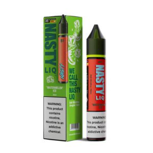 Bottle of Watermelon Ice e-liquid by Nasty Liq Nic Salts in India